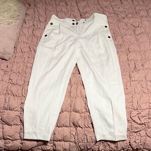 Karl Lagerfeld White Women's Chinos